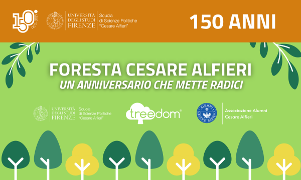 Foresta Cesare Alfieri. Un anniversario che mette radici